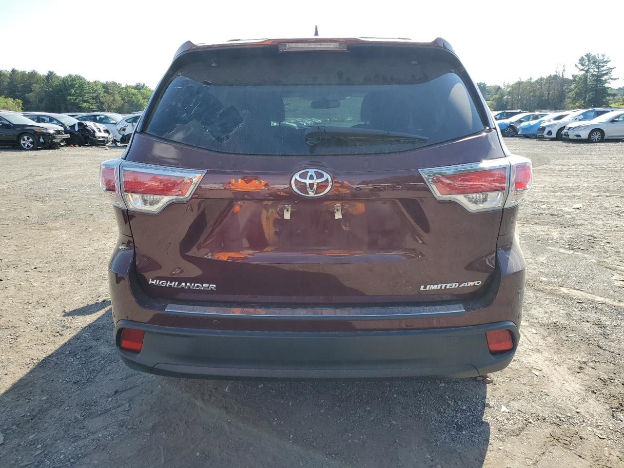 2016 Toyota Highlander Limited VIN: 5TDDKRFH3GS343499 Lot: 70520485