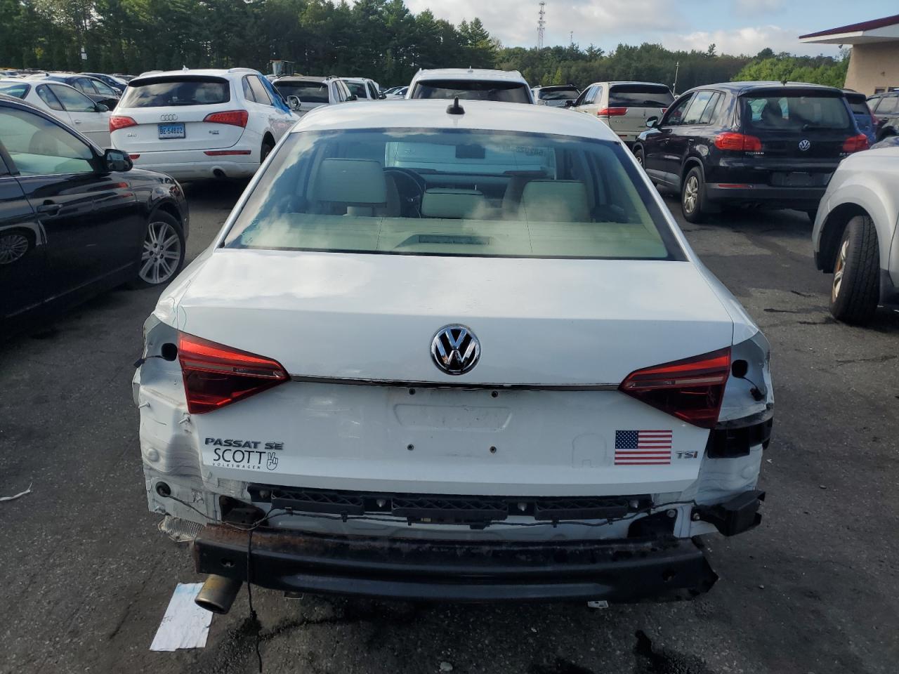 2017 Volkswagen Passat Se VIN: 1VWBT7A36HC032105 Lot: 68202335