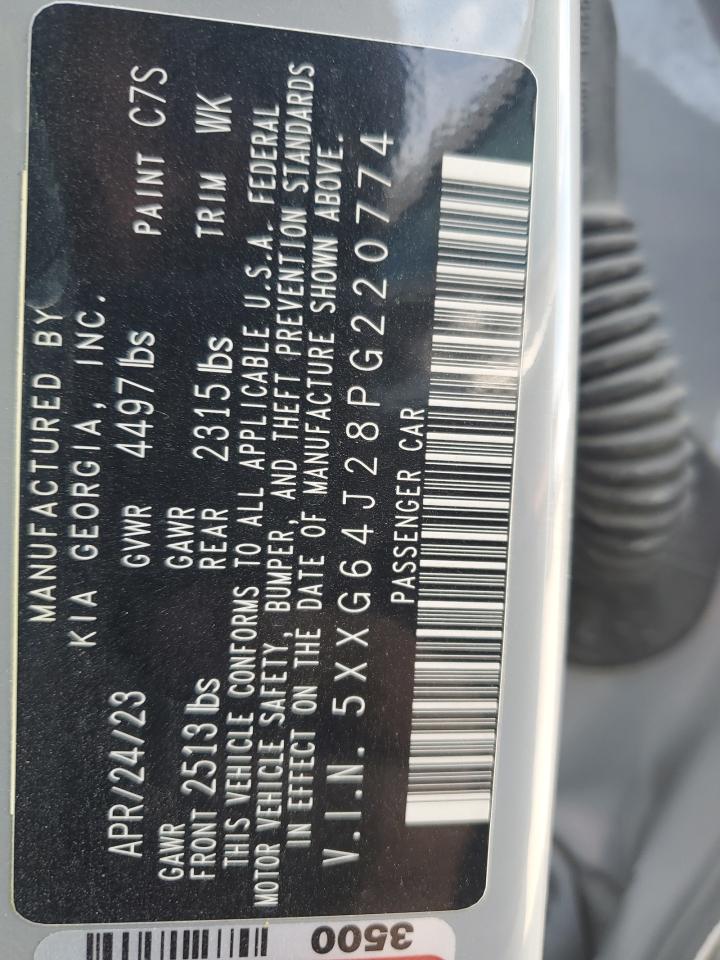 2023 Kia K5 Gt Line VIN: 5XXG64J28PG220774 Lot: 70953715