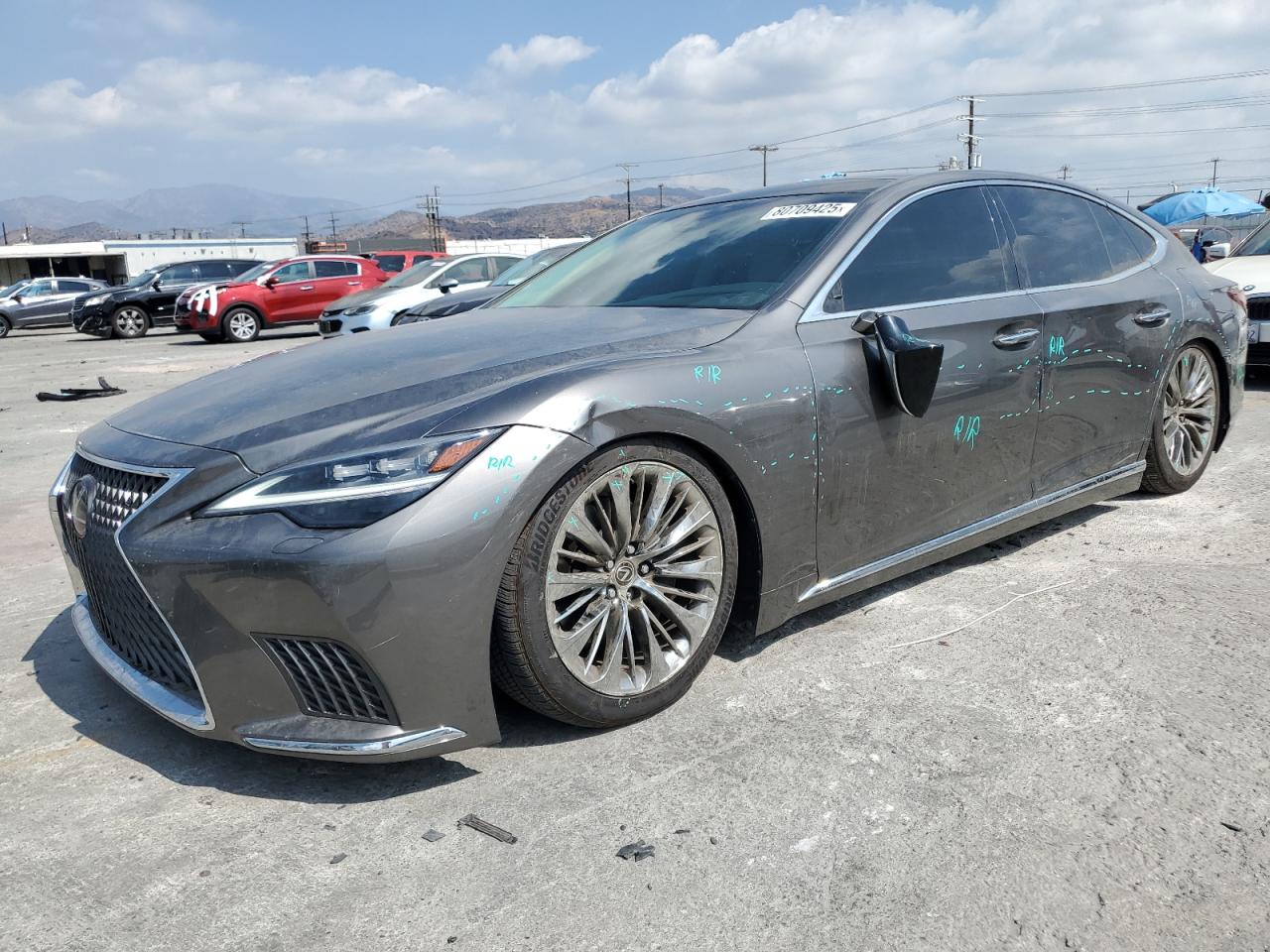 LEXUS LS500 2023. Lot# 80709425. VIN JTHD51FF0P5018885. Photo 1