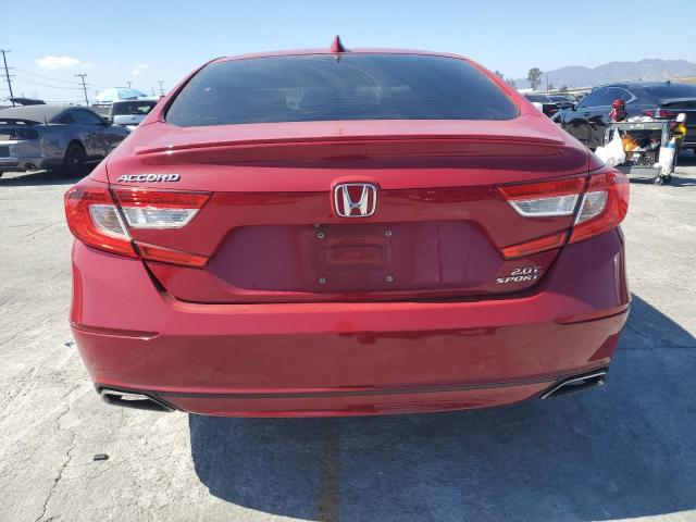  HONDA ACCORD 2019 Красный