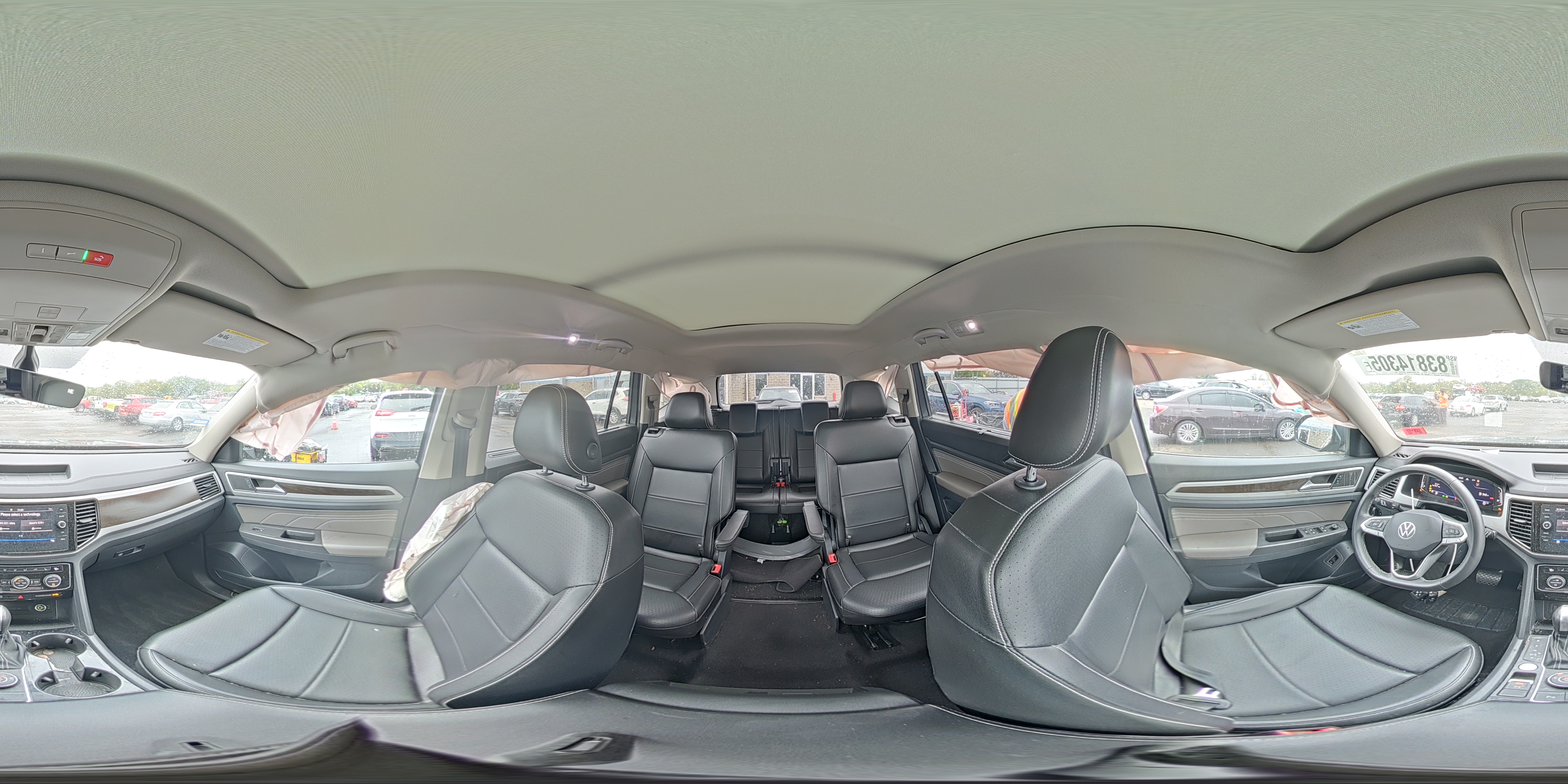 2022 Volkswagen Atlas Se VIN: 1V2KR2CA8NC533992 Lot: 83814305