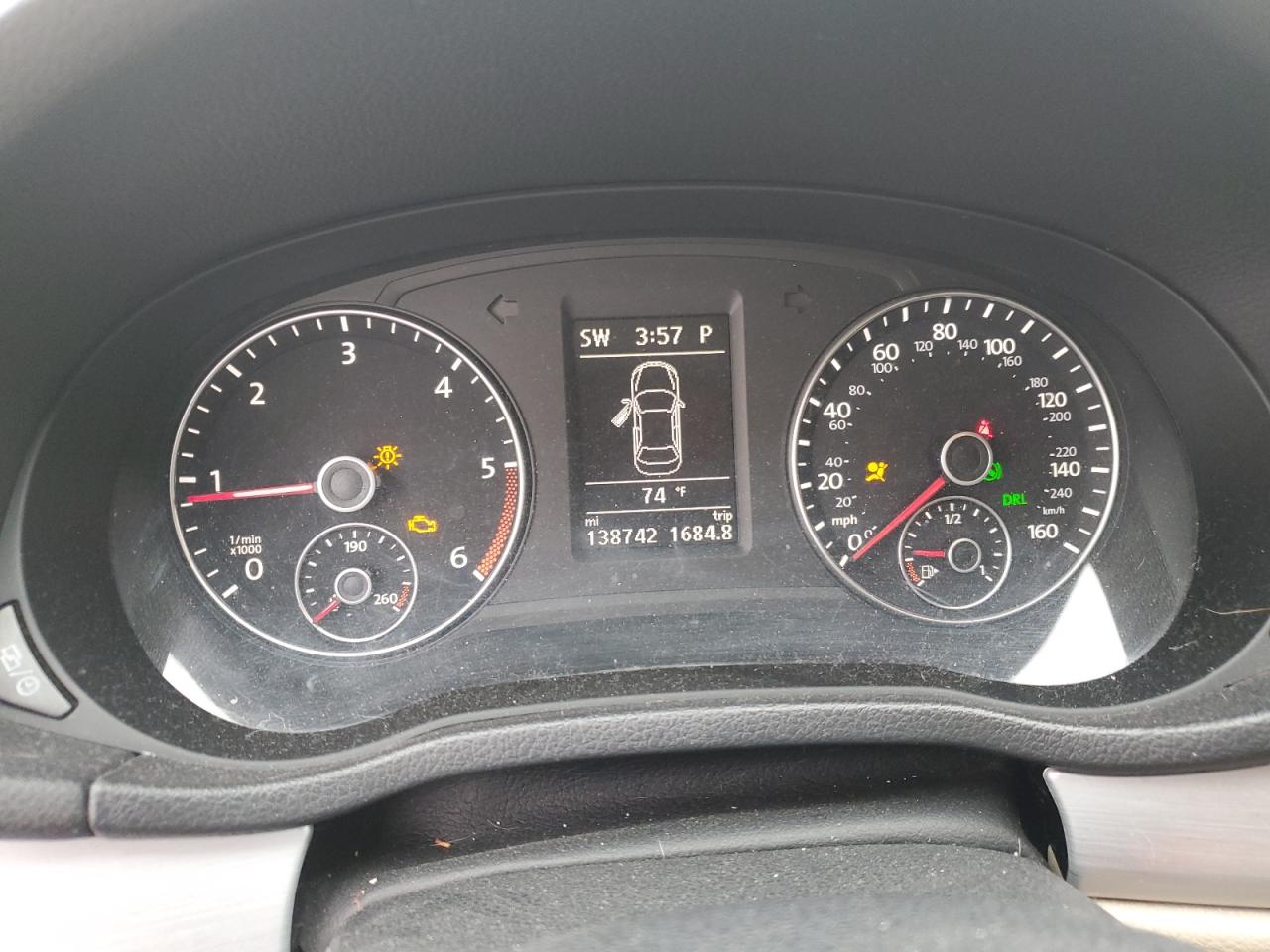 2013 Volkswagen Passat Se VIN: 1VWBN7A37DC128538 Lot: 84655865