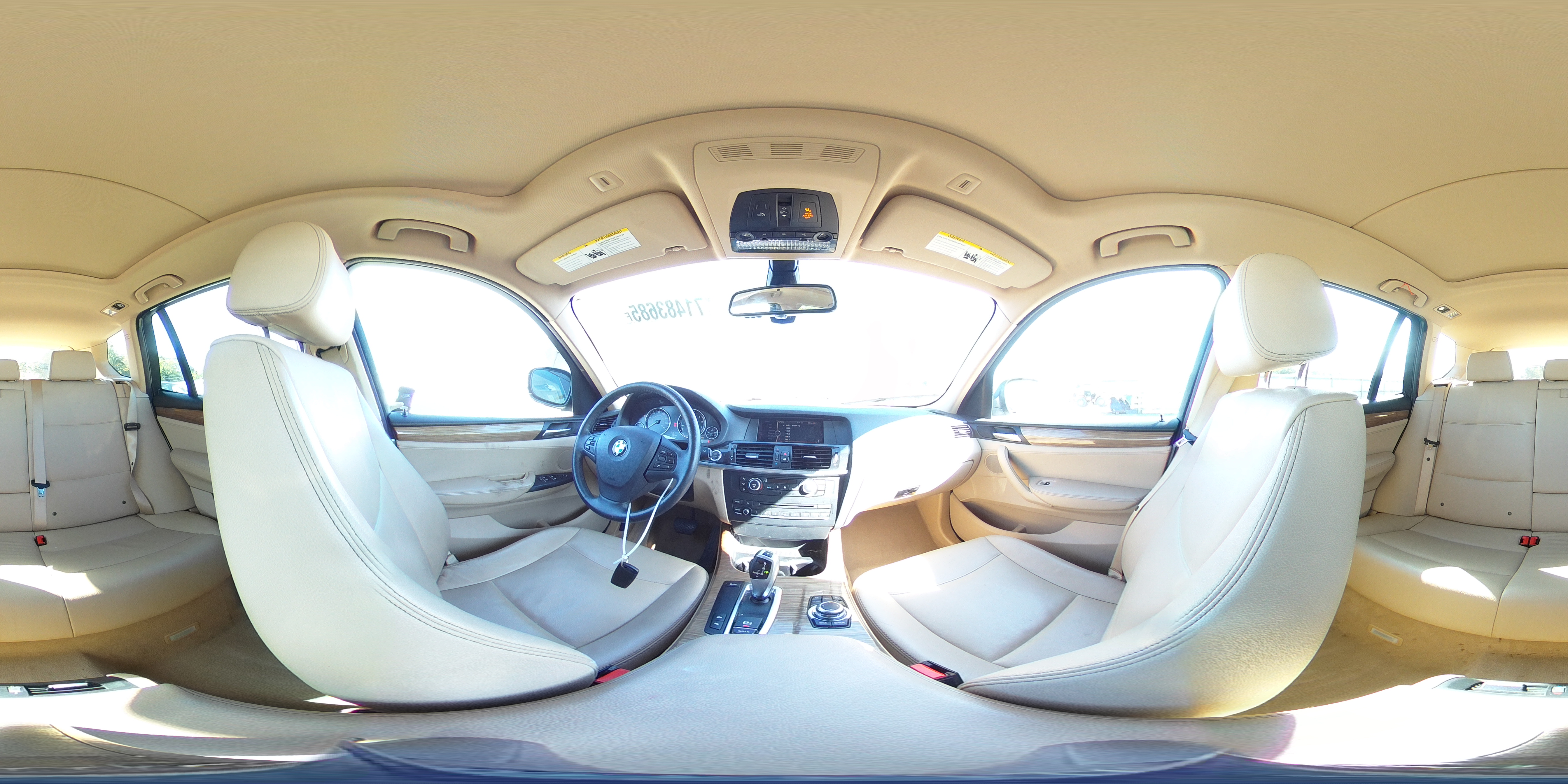 2012 BMW X3 xDrive28I VIN: 5UXWX5C56CL716672 Lot: 71483685