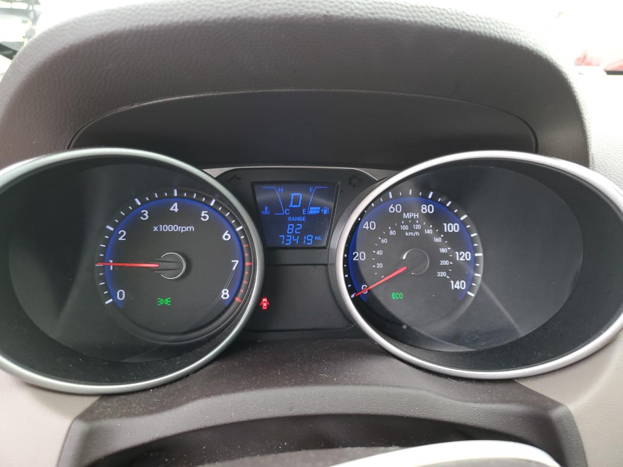 2014 Hyundai Tucson Gls VIN: KM8JU3AG7EU934660 Lot: 80252595