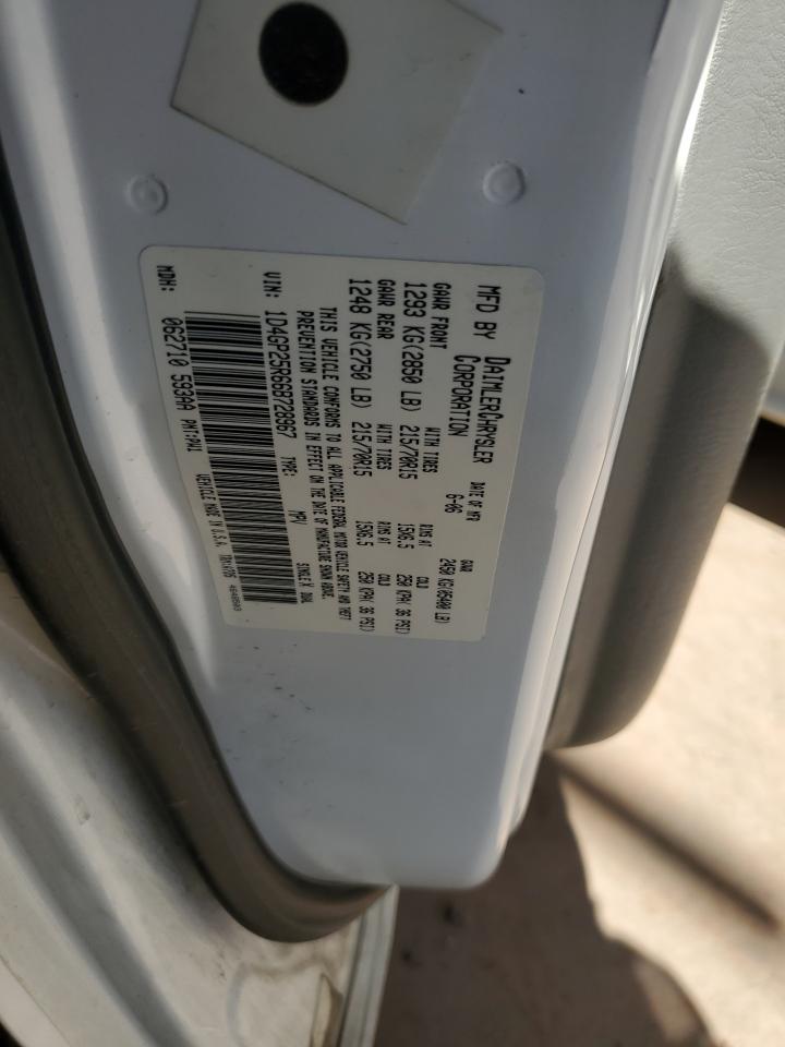 2006 Dodge Caravan Se VIN: 1D4GP25R66B728967 Lot: 84642595