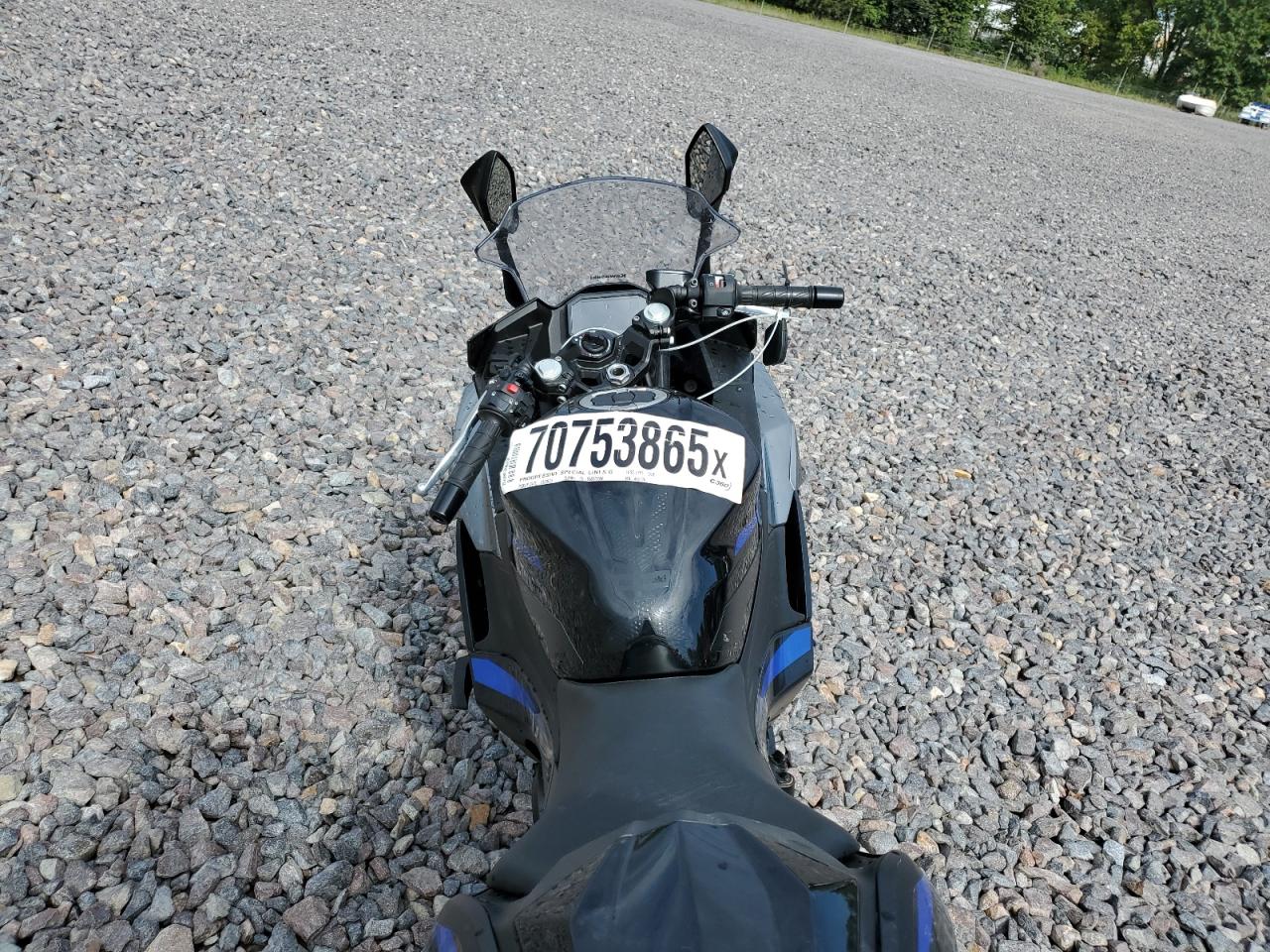 2025 Kawasaki Ex500 A VIN: ML5EXGJ16SDA45776 Lot: 70753865