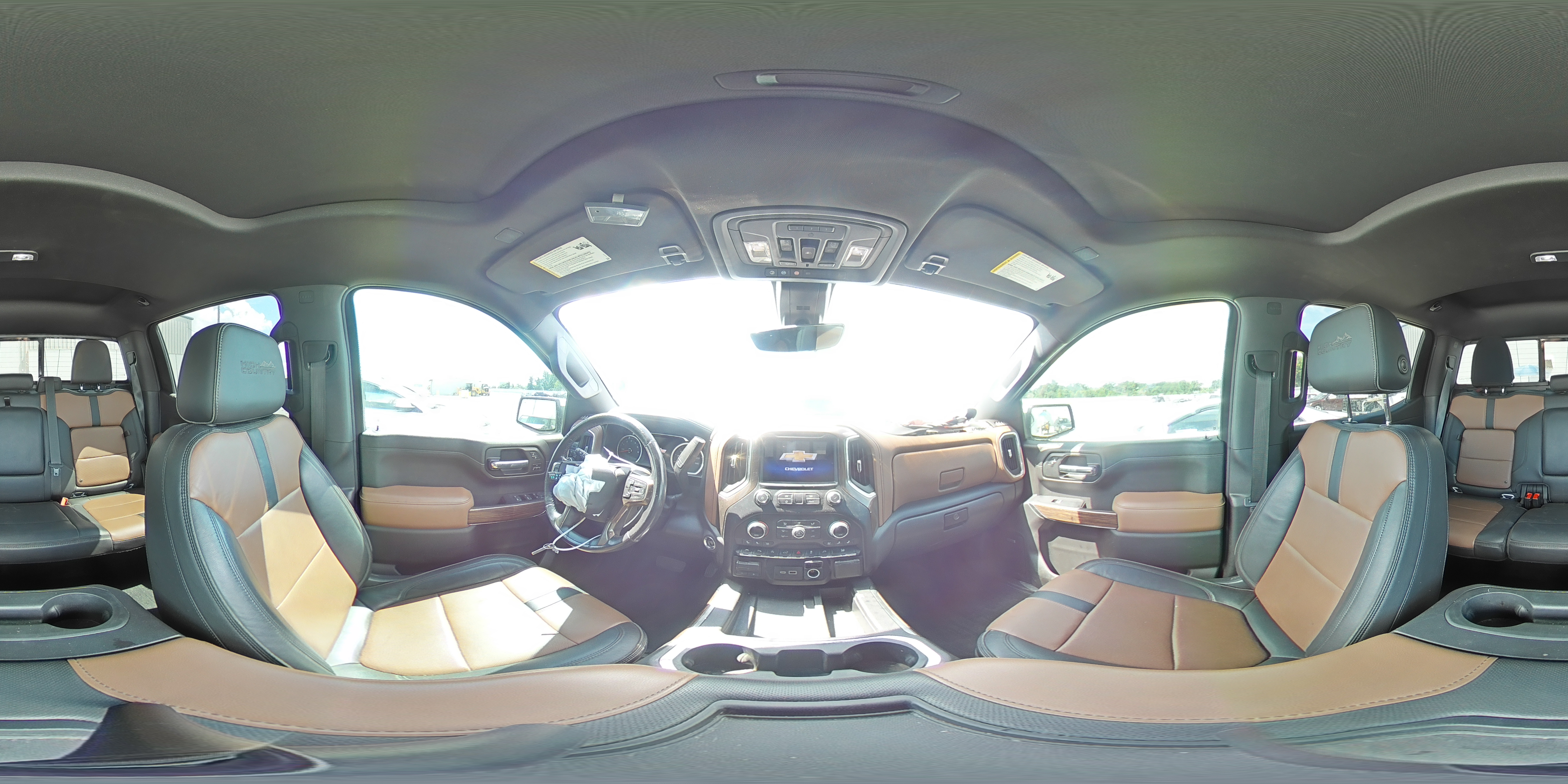 2021 Chevrolet Silverado K1500 High Country VIN: 3GCUYHELXMG142787 Lot: 80363565