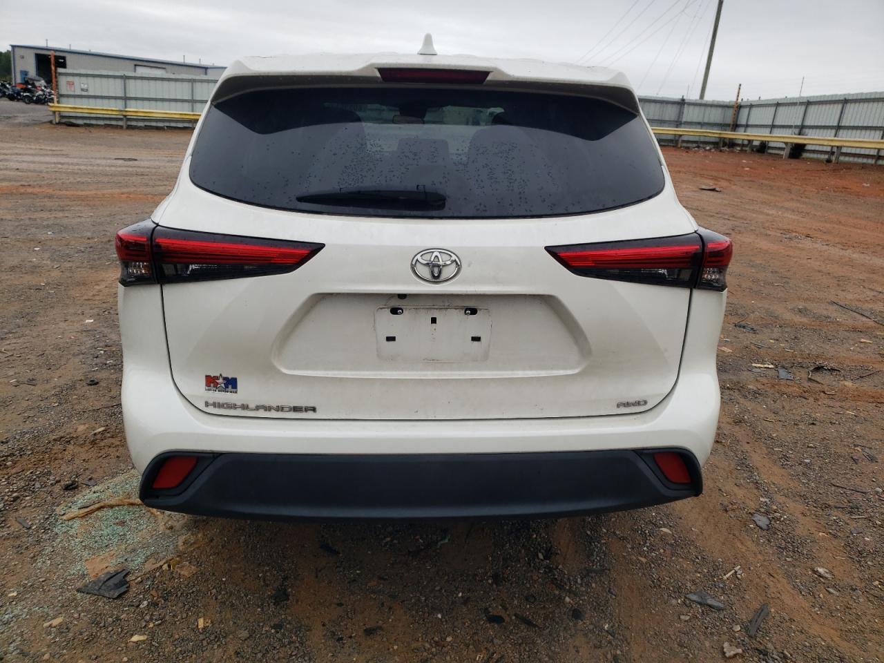 2021 Toyota Highlander L VIN: 5TDCZRBH4MS139920 Lot: 80339485
