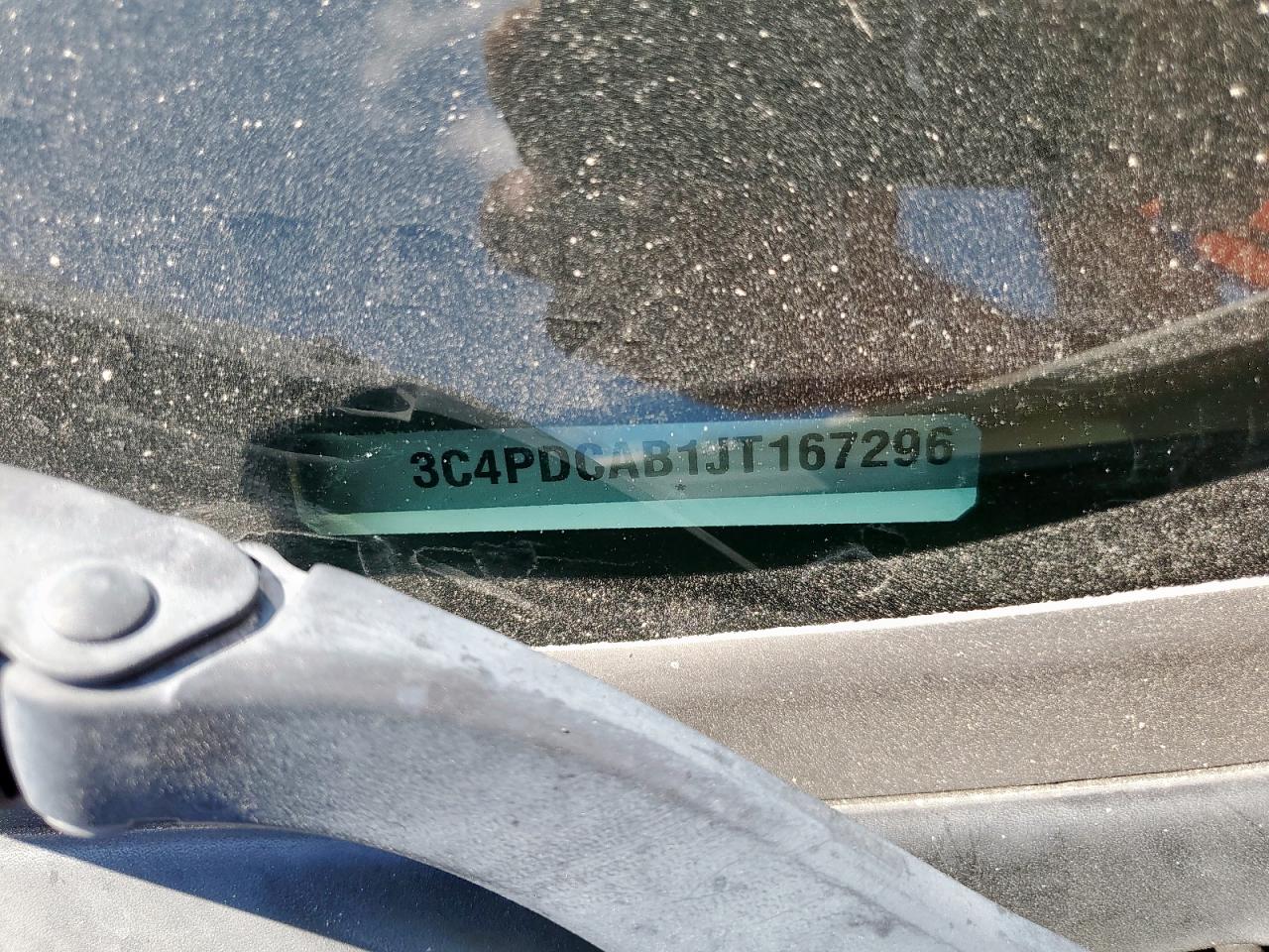 2018 Dodge Journey Se VIN: 3C4PDCAB1JT167296 Lot: 81693845