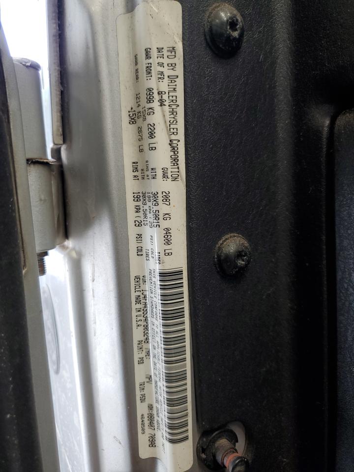 2004 Jeep Wrangler / Tj Sport VIN: 1J4FA49S34P803248 Lot: 81670095