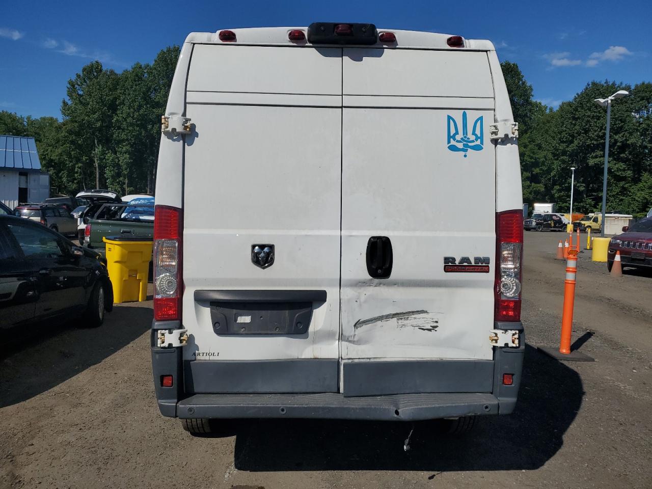 2018 Ram Promaster 2500 2500 High VIN: 3C6TRVDG2JE125685 Lot: 71023155