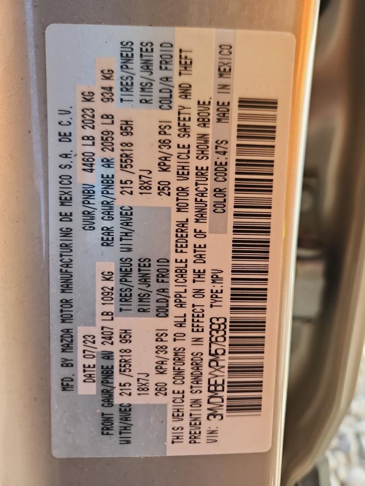2023 Mazda Cx-30 Premium Plus VIN: 3MVDMBEYXPM576393 Lot: 80754175