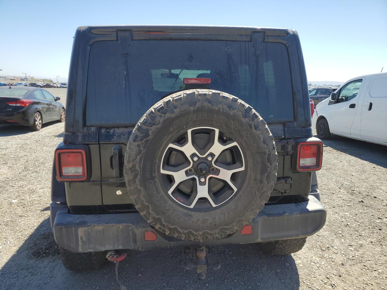 2019 Jeep Wrangler Unlimited Rubicon VIN: 1C4HJXFN1KW545362 Lot: 80461435