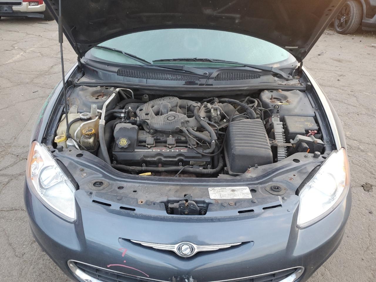 2002 Chrysler Sebring Limited VIN: 1C3EL65R12N300874 Lot: 80296695