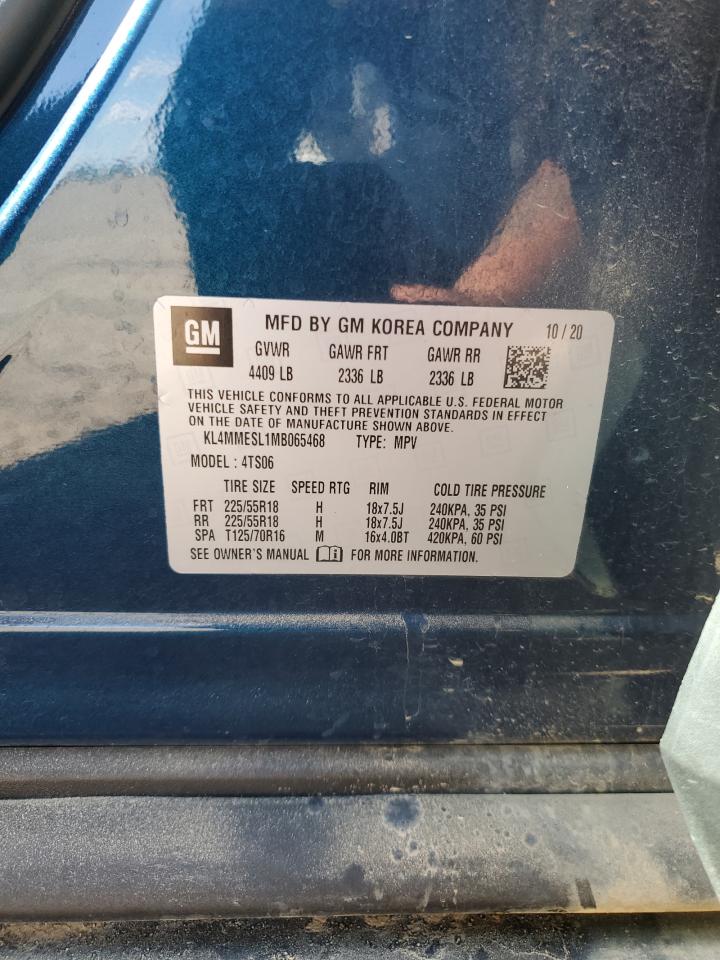 2021 Buick Encore Gx Select VIN: KL4MMESL1MB065468 Lot: 84418985