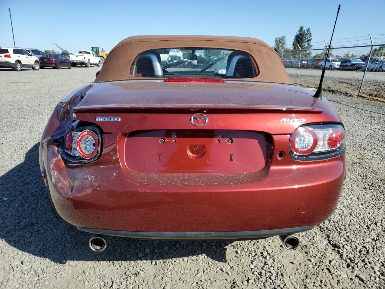 2008 Mazda Mx-5 Miata VIN: JM1NC25F080153298 Lot: 81751485