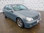2005 MERCEDES C180 KOMP. AVANTGARDE SE C180K AVANTGARDE SE 4DR AUTO for sale at Copart WHITBURN