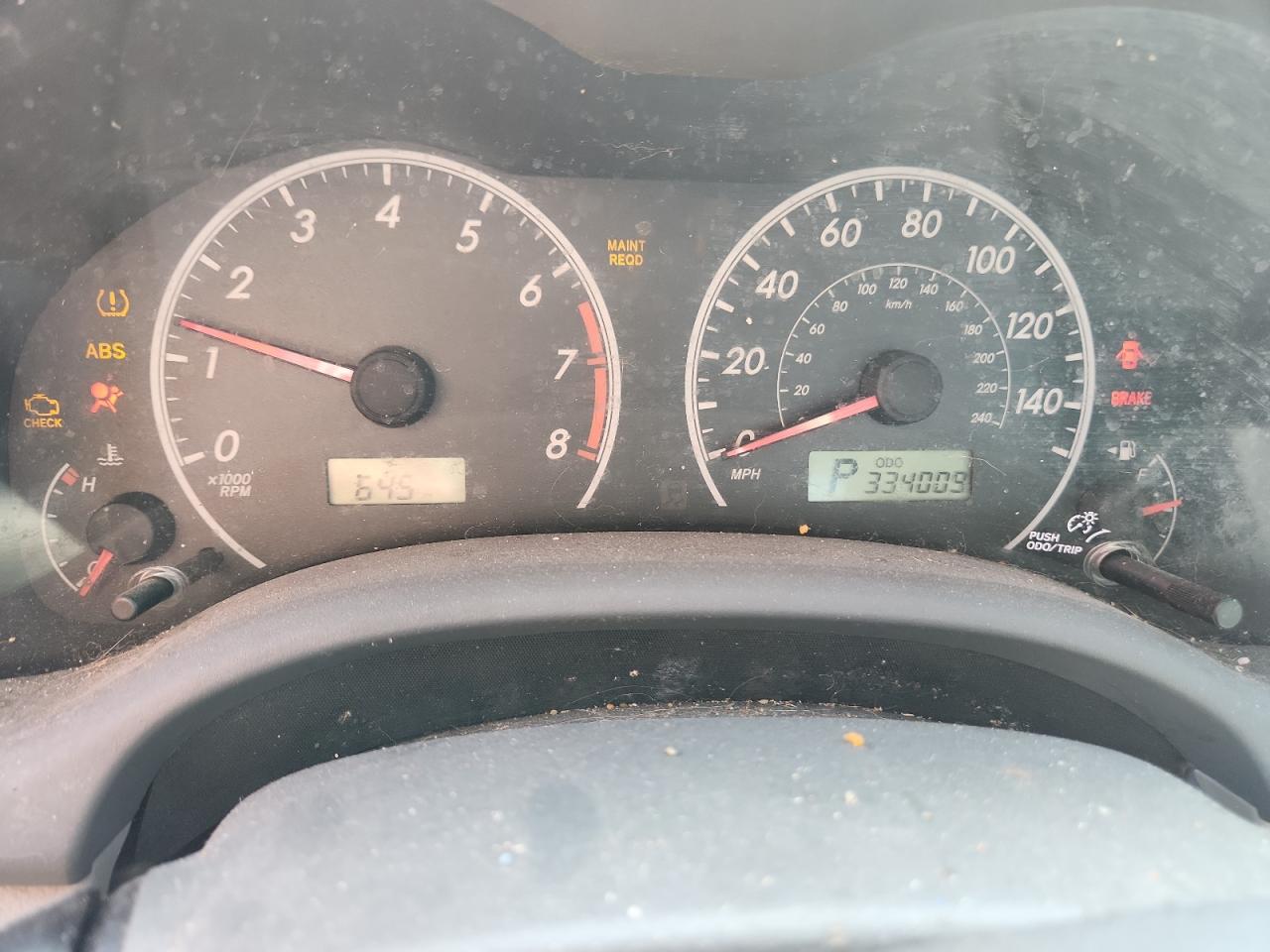 2009 Toyota Corolla Base VIN: 2T1BU40E49C036891 Lot: 84758845