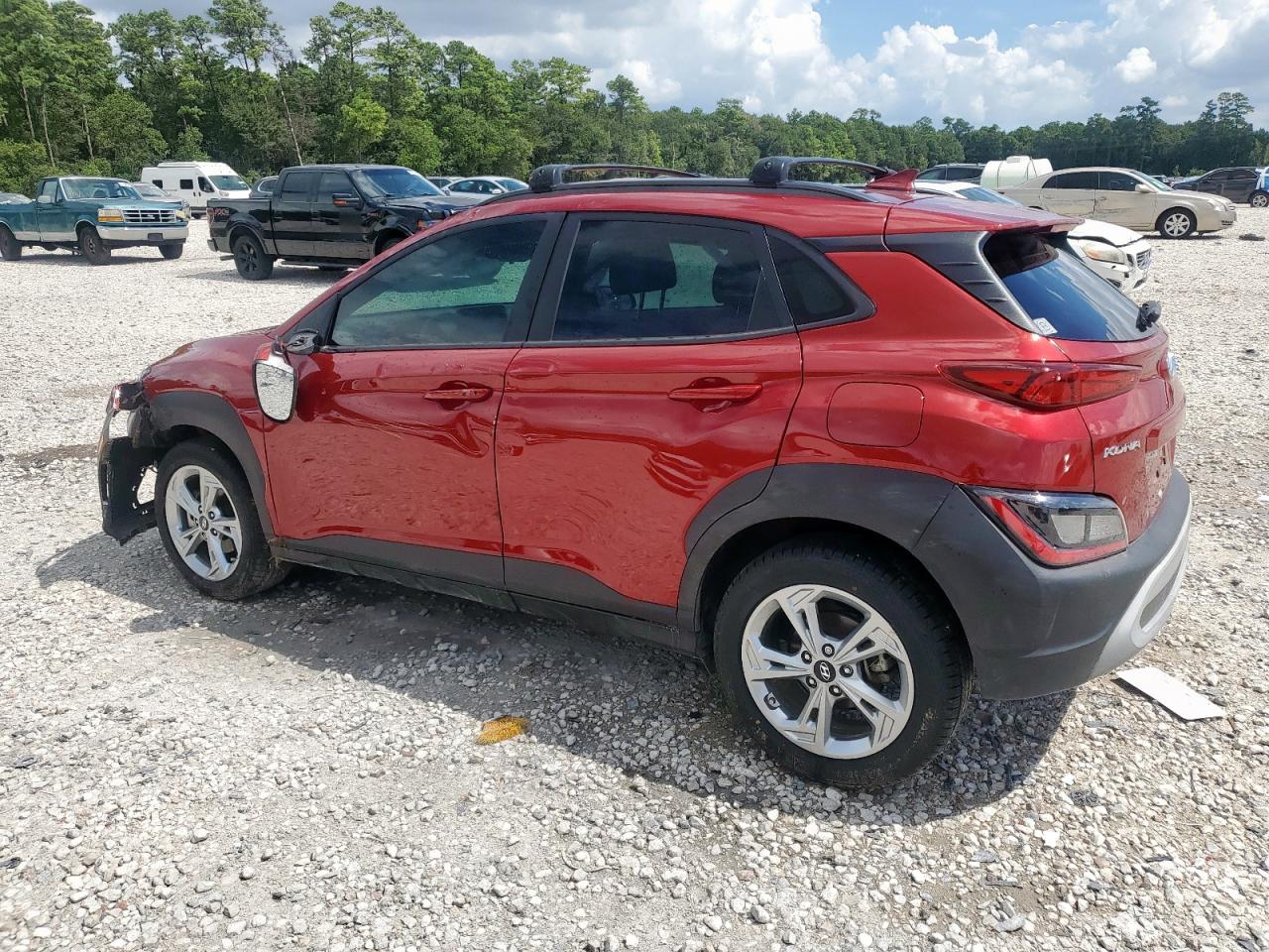 2023 Hyundai Kona Sel red null gas KM8K62ABXPU043066 photo #3