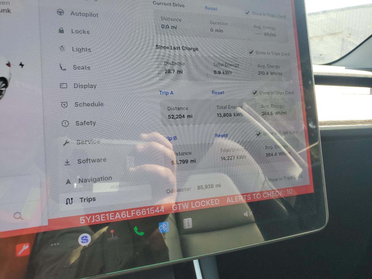 2020 Tesla Model 3 VIN: 5YJ3E1EA6LF661544 Lot: 80489135