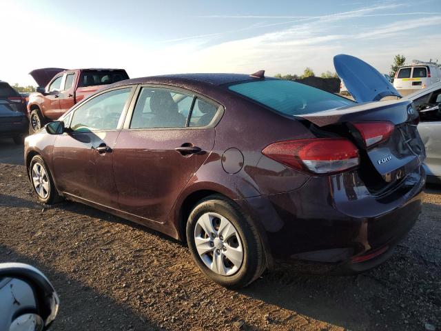  KIA FORTE 2018 Бургунди