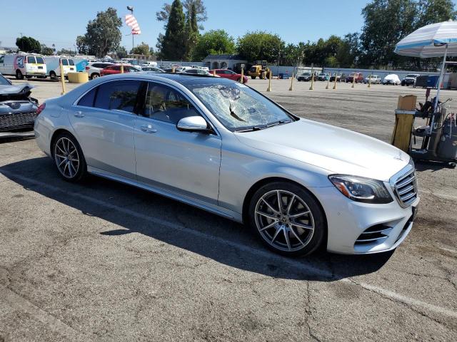  MERCEDES-BENZ S-CLASS 2019 Серебристый