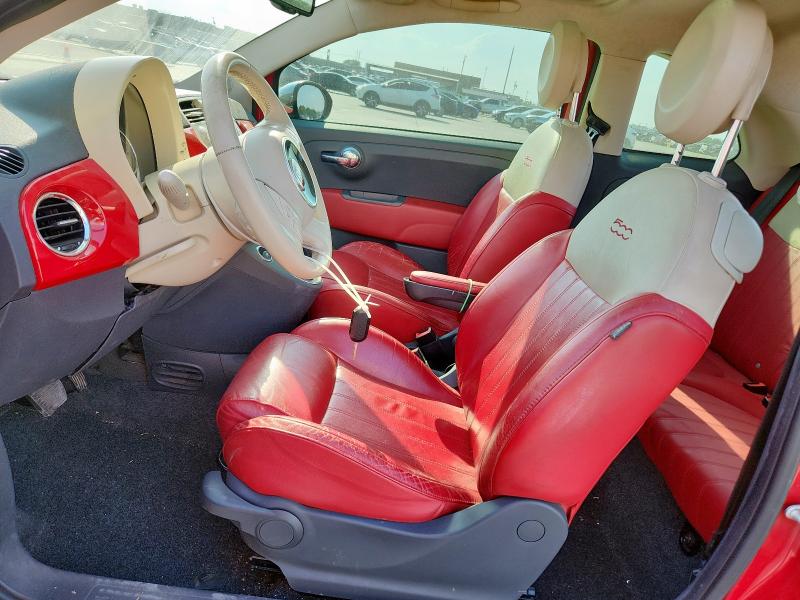  FIAT 500 2013 Czerwony