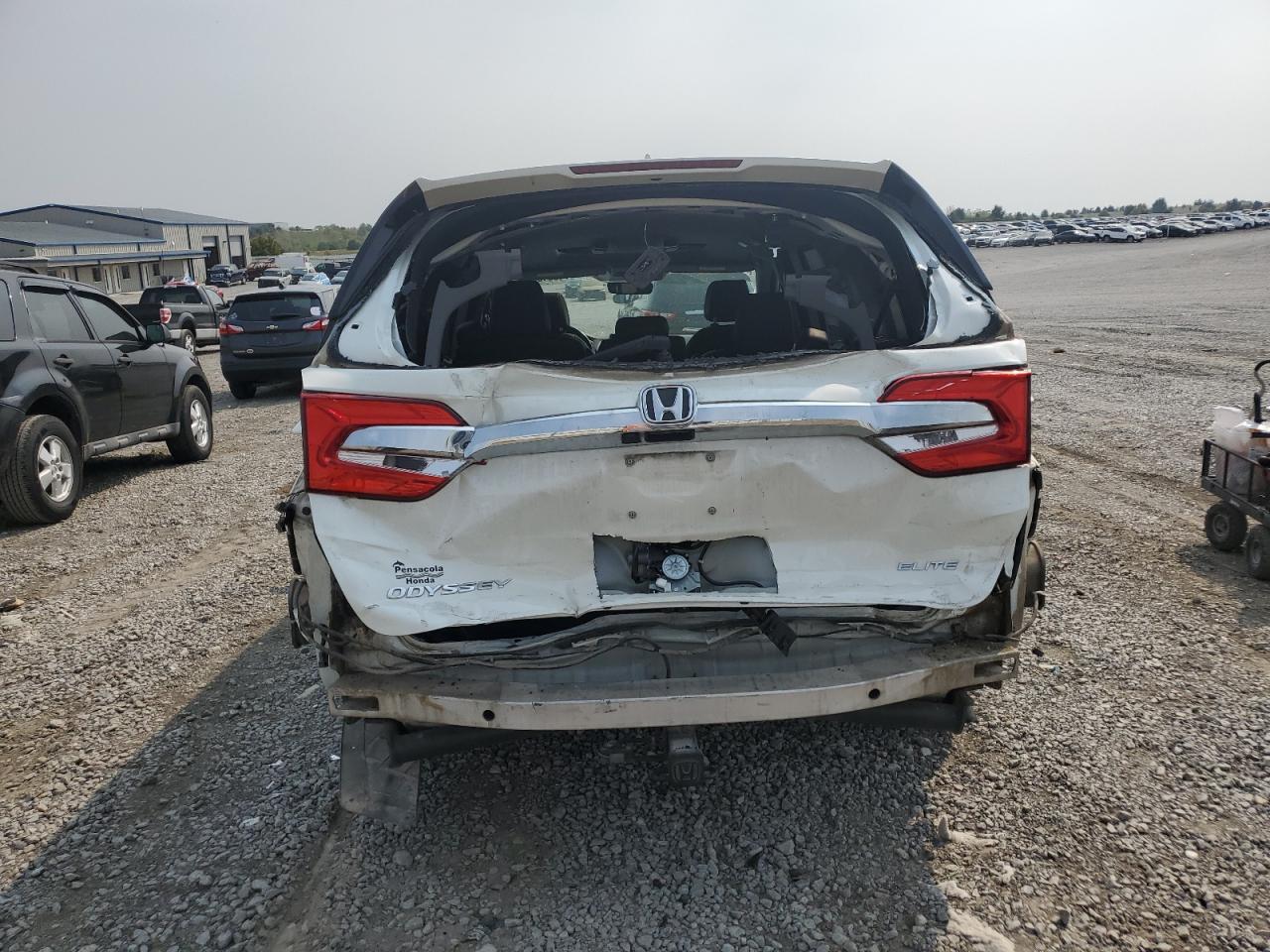 2019 Honda Odyssey Elite VIN: 5FNRL6H94KB017229 Lot: 71801855