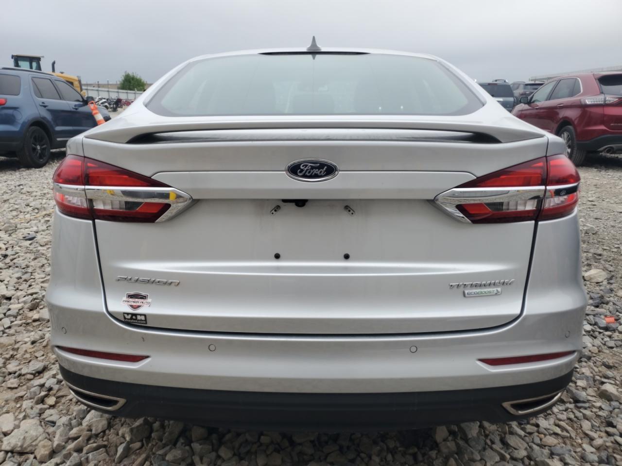 2019 Ford Fusion Titanium VIN: 3FA6P0K90KR102568 Lot: 70560055