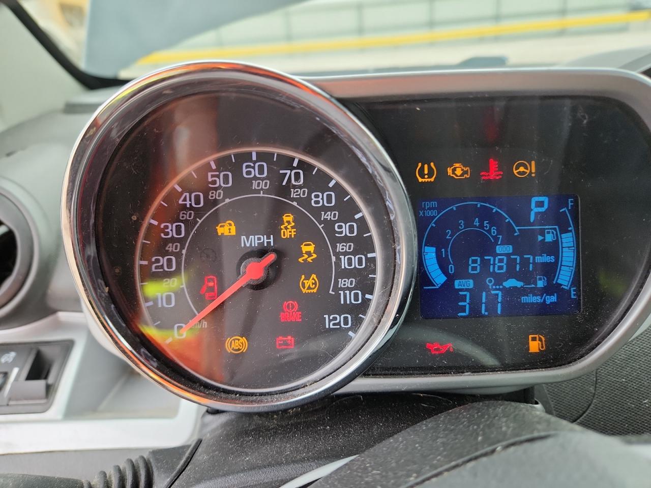 2015 Chevrolet Spark 1Lt VIN: KL8CD6S97FC805204 Lot: 83954725