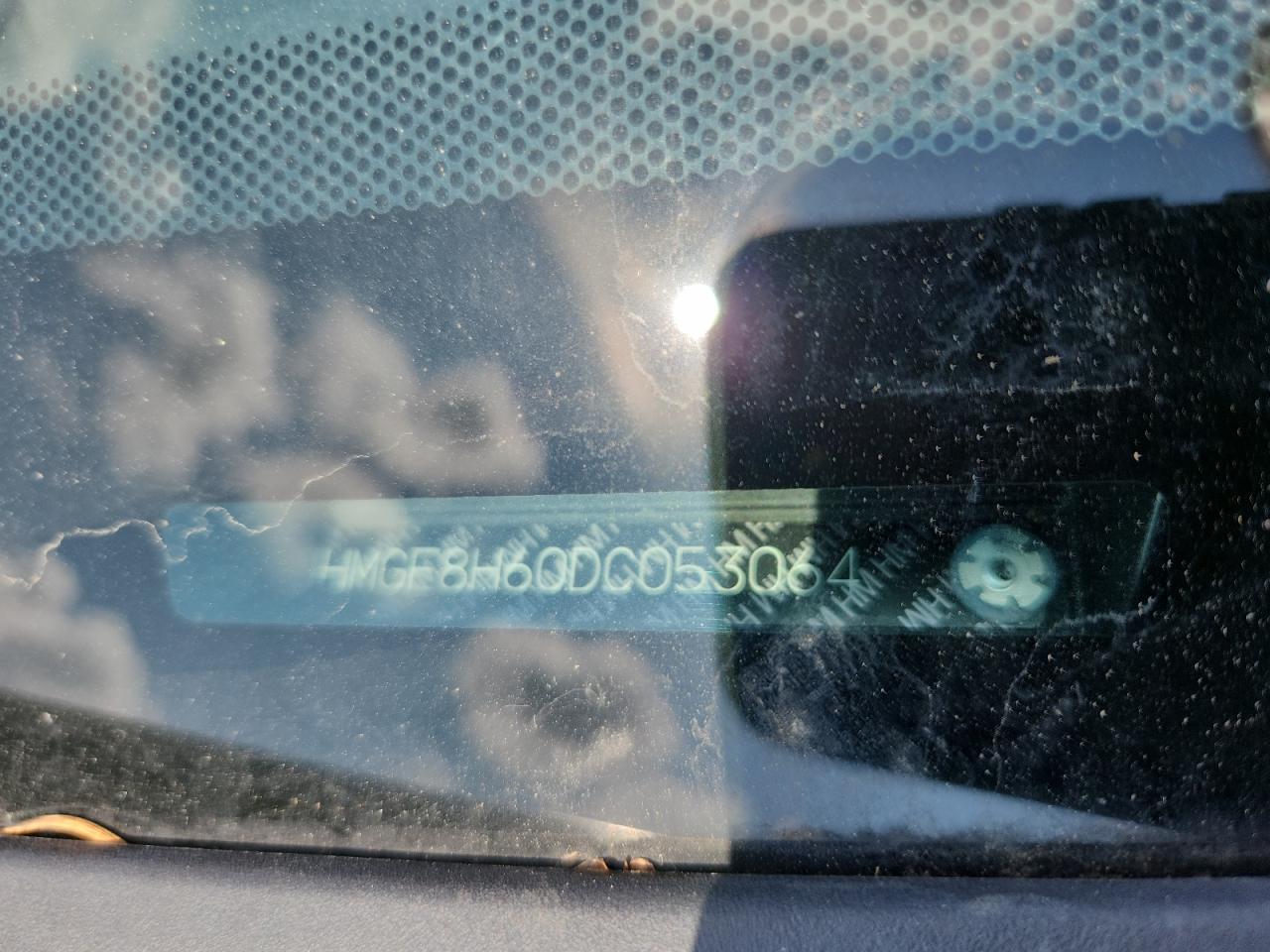 2013 Honda Fit Sport VIN: JHMGE8H60DC053064 Lot: 80283855