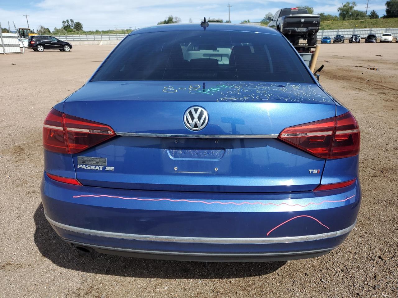 2017 Volkswagen Passat Se VIN: 1VWBT7A31HC012277 Lot: 81278185
