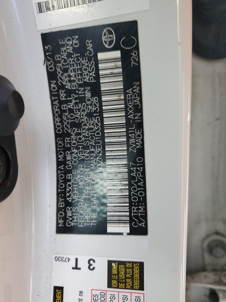 2013 Toyota Prius V VIN: JTDZN3EU1D3251328 Lot: 80404535