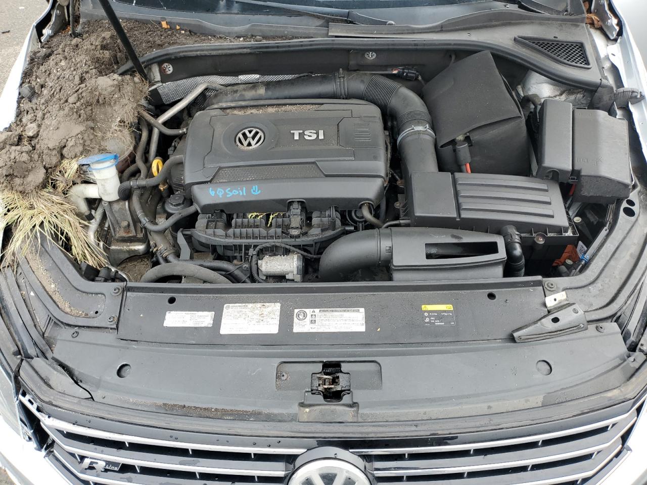 2017 Volkswagen Passat R-Line VIN: 1VWDT7A30HC044999 Lot: 82142795