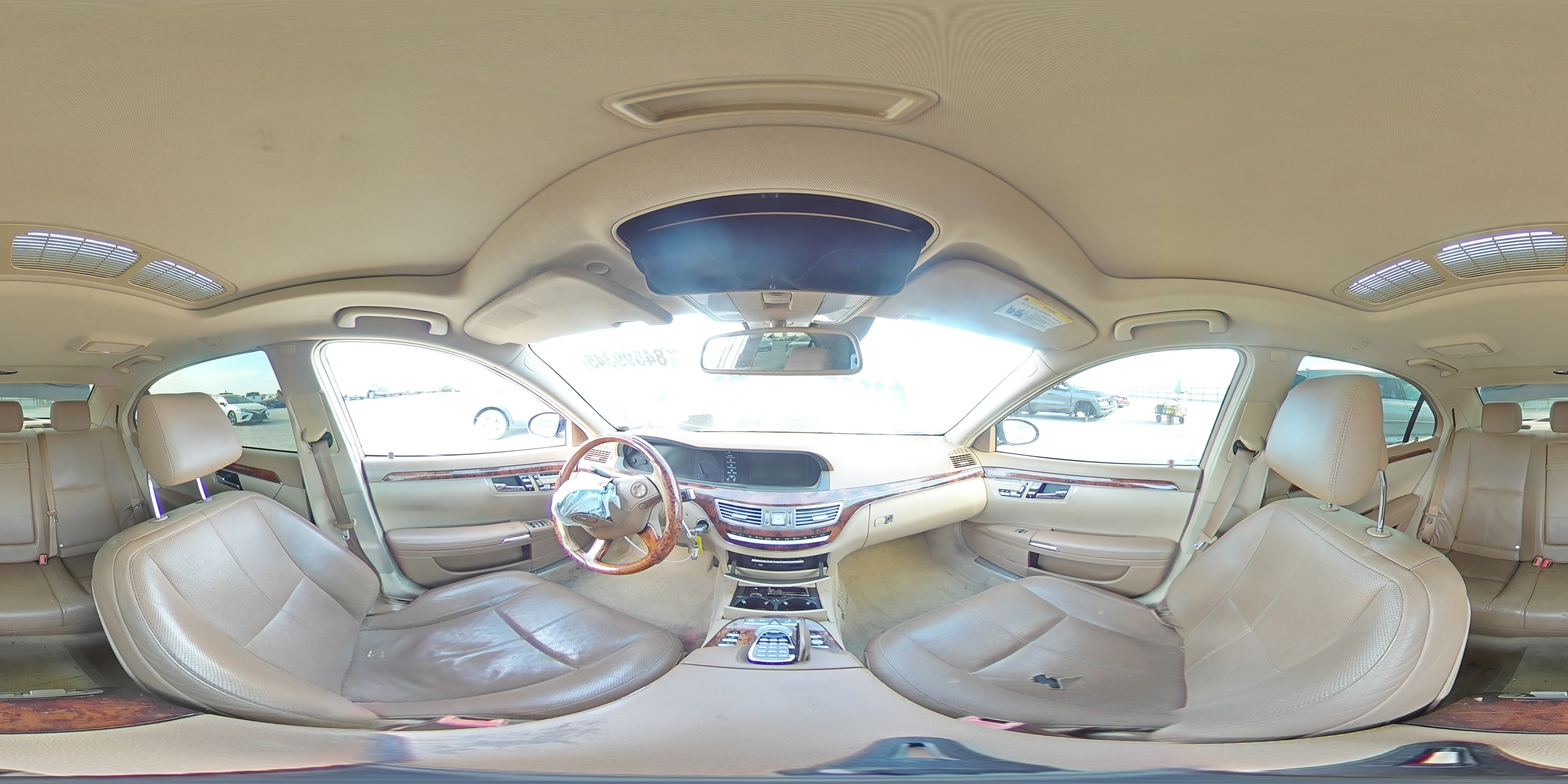 2008 Mercedes-Benz S 550 VIN: WDDNG71X98A196781 Lot: 84599345