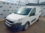 2016 PEUGEOT PARTNER 850 PROFESSIONAL  for sale at Copart BRISTOL
