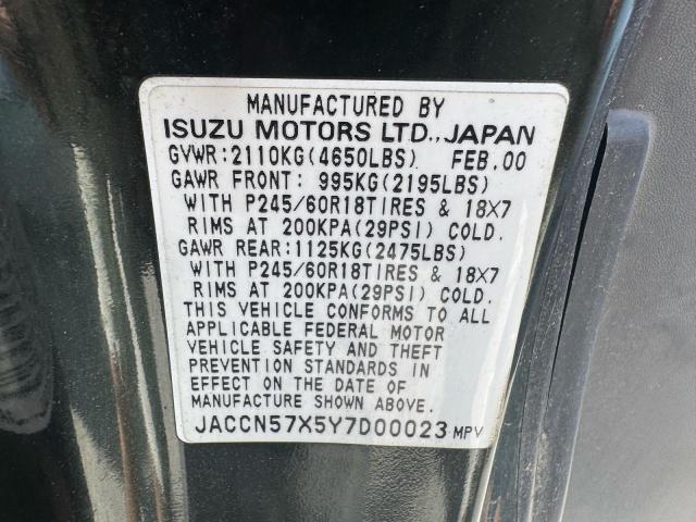 2000 ISUZU VEHICROSS   