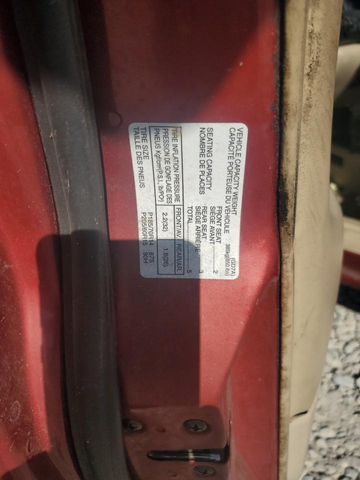 1999 Mazda 626 Es VIN: 1YVGF22C2X5841096 Lot: 81923685