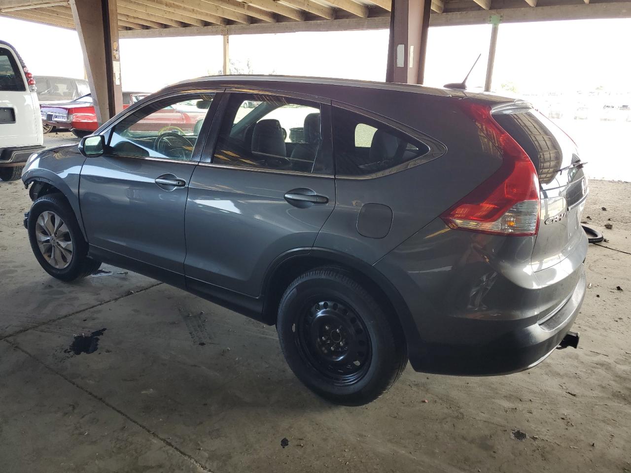 2014 Honda Cr-V Exl grey null gasoline 2HKRM3H75EH557799 photo #3