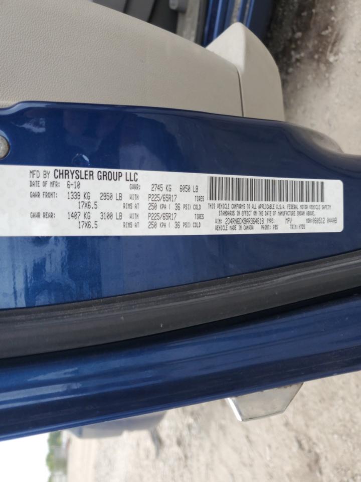 2010 Dodge Grand Caravan Crew VIN: 2D4RN6DX9AR364818 Lot: 80149705