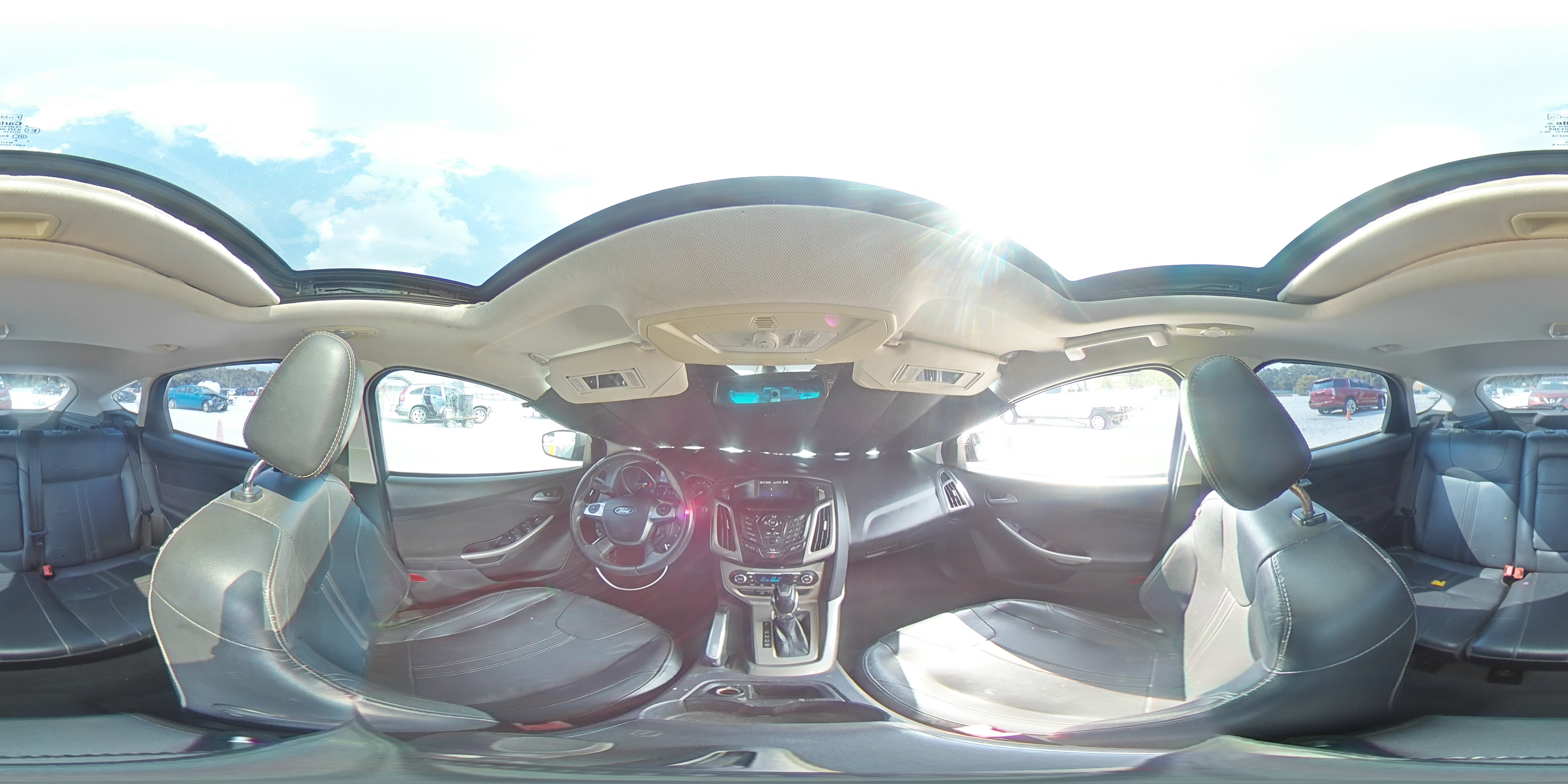 2012 Ford Focus Sel VIN: 1FAHP3M2XCL357464 Lot: 80132995