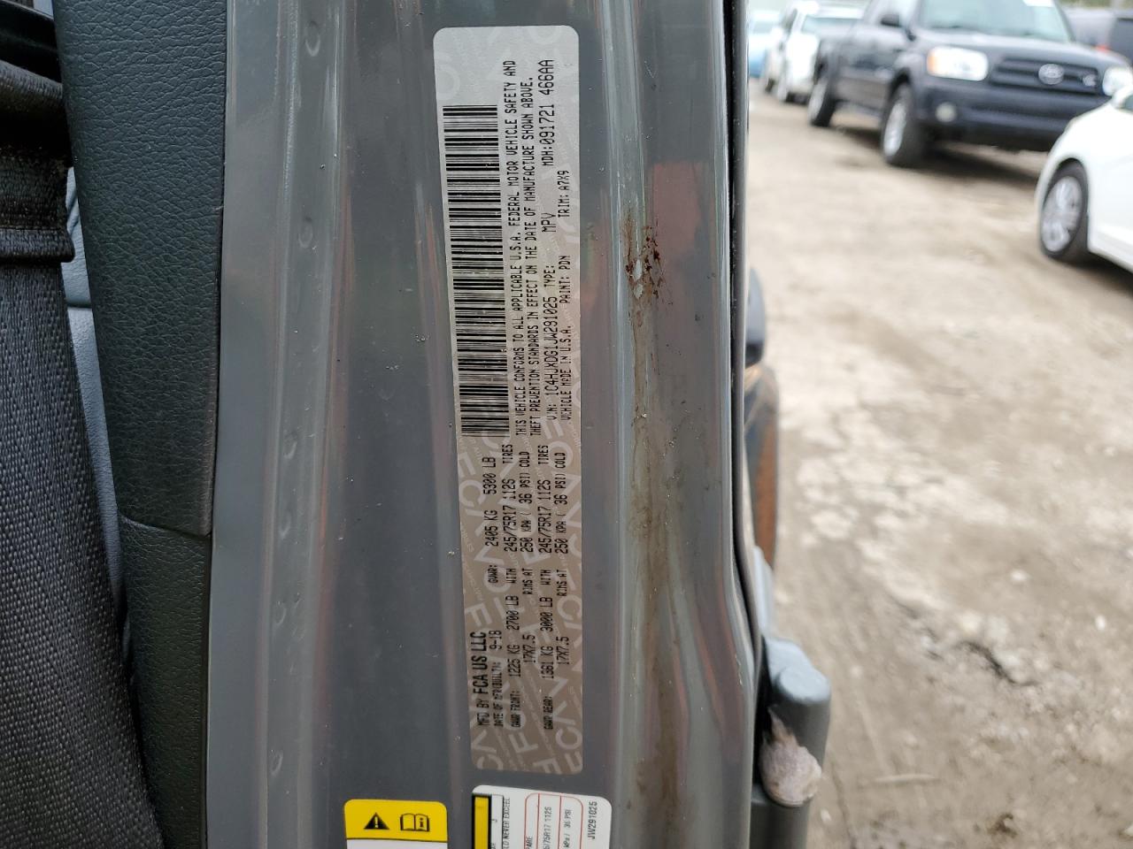 2018 Jeep Wrangler Unlimited Sport VIN: 1C4HJXDG1JW291025 Lot: 83829705