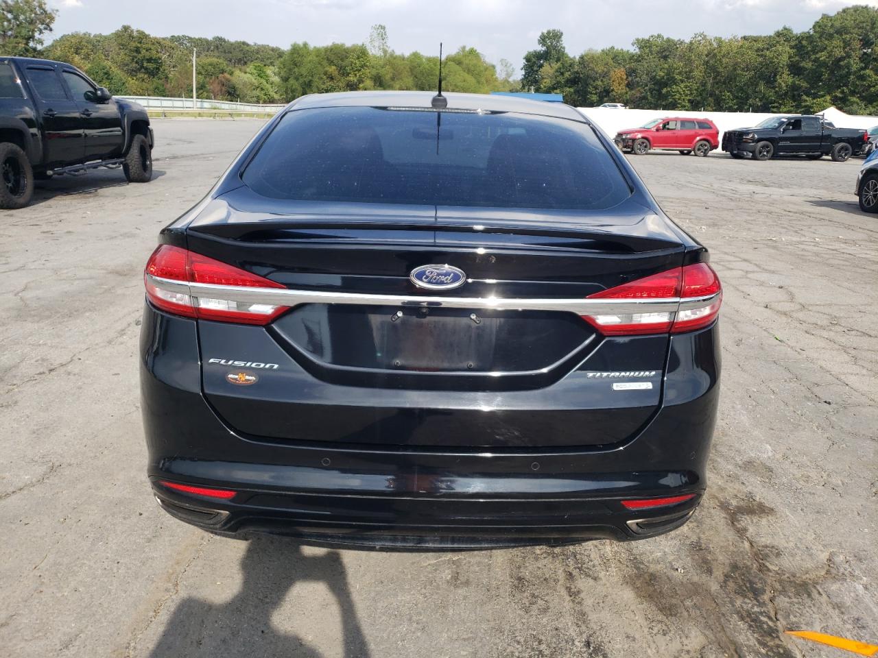 2017 Ford Fusion Titanium VIN: 3FA6P0K92HR132163 Lot: 80552905