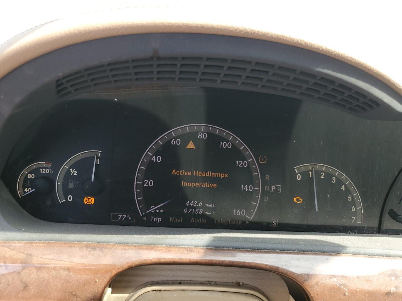 2009 Mercedes-Benz S 550 4Matic VIN: WDDNG86X69A244382 Lot: 72035445