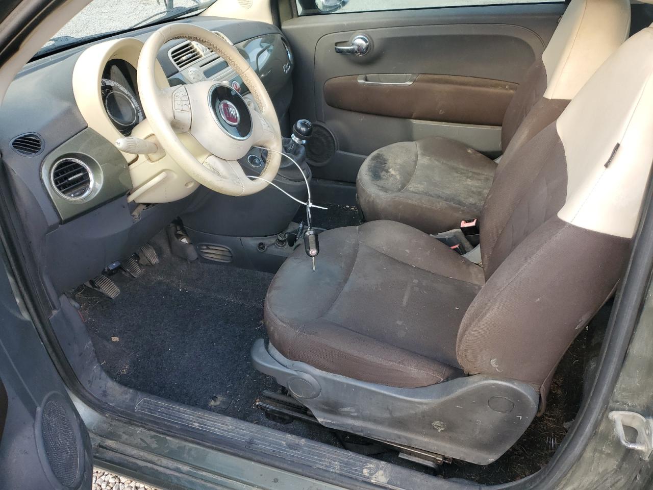 2012 Fiat 500 Pop VIN: 3C3CFFAR8CT212605 Lot: 81608075