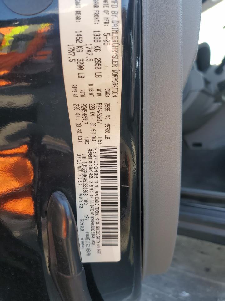 2005 Jeep Grand Cherokee Laredo VIN: 1J4GS48K05C691908 Lot: 80377805