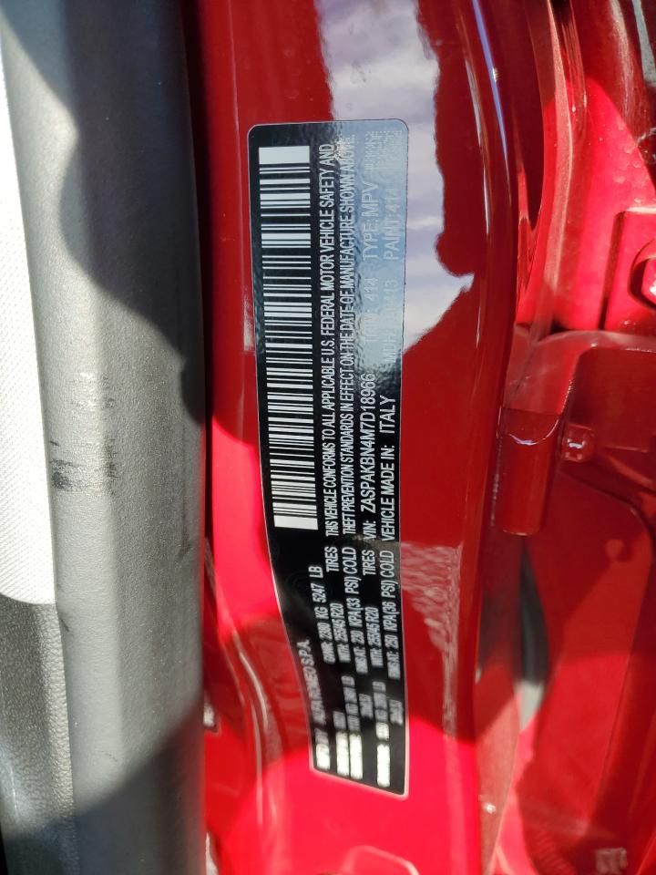 2021 Alfa Romeo Stelvio Ti VIN: ZASPAKBN4M7D18966 Lot: 81212055