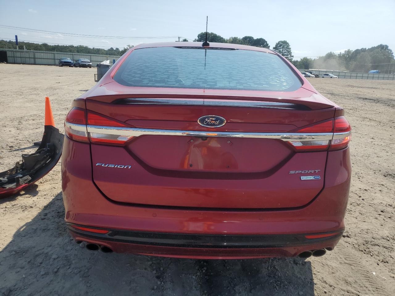 2017 Ford Fusion Sport VIN: 3FA6P0VP1HR334440 Lot: 80301085