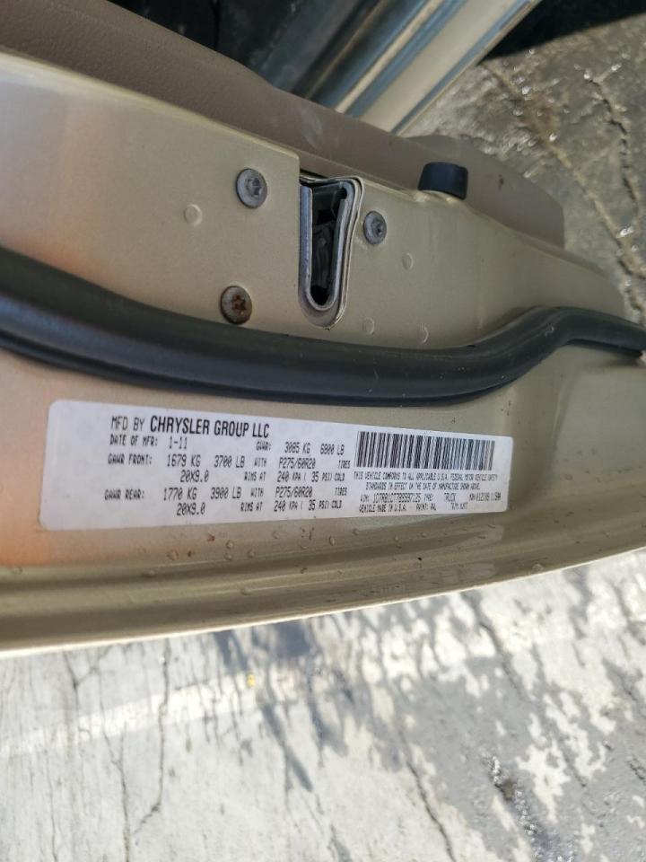 2011 Dodge Ram 1500 VIN: 1D7RB1CT7BS597125 Lot: 64805045